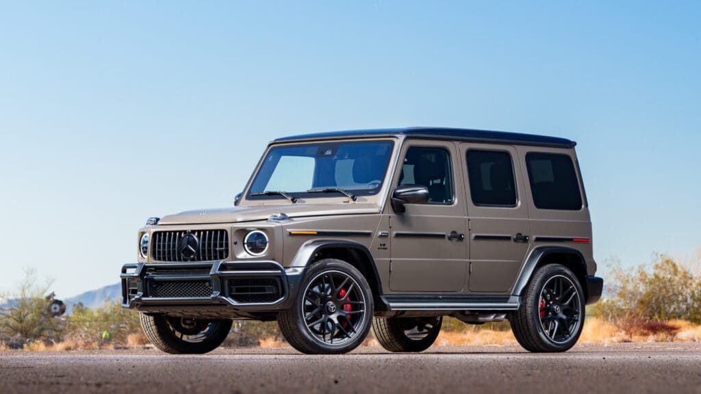 Mercedes G class G63 AMG side view