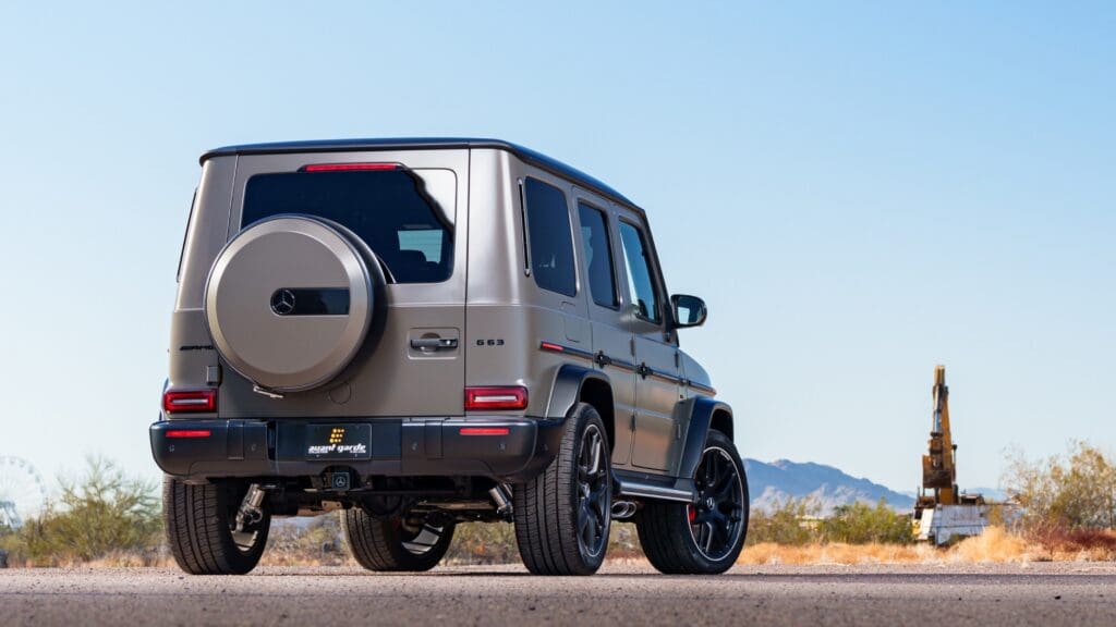 Mercedes G class G63 AMG rear view