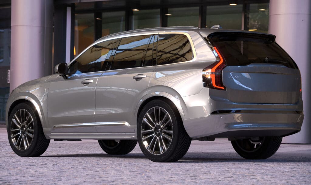 2025 Volvo XC90.This is the Volvo XC90 after the facelift.