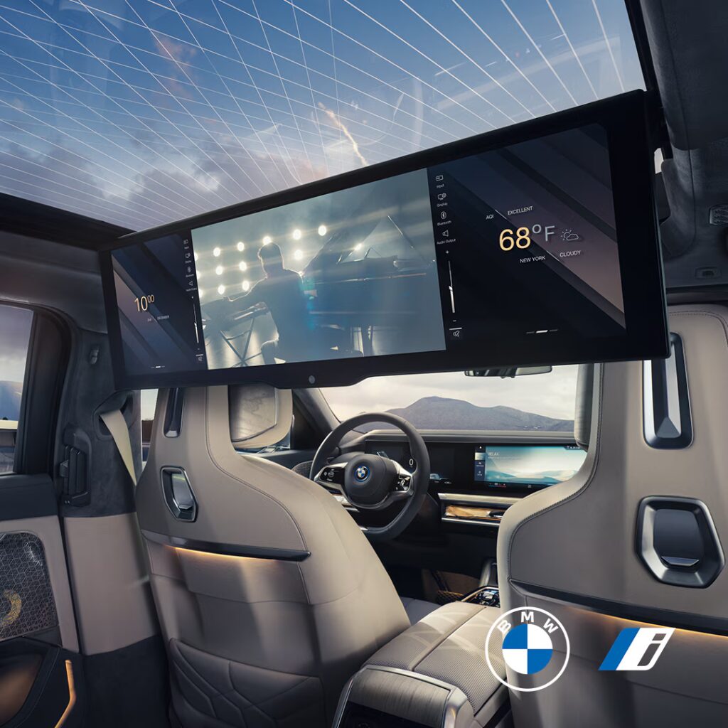 BMW i7 interior