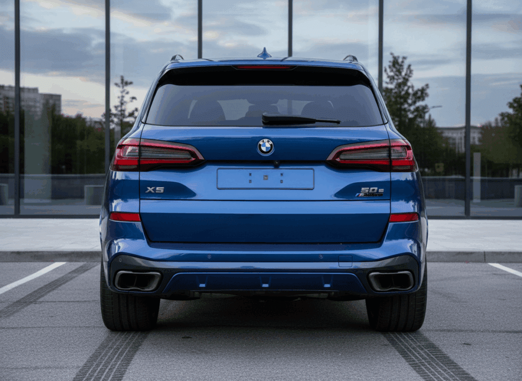 BMW X5 rear view